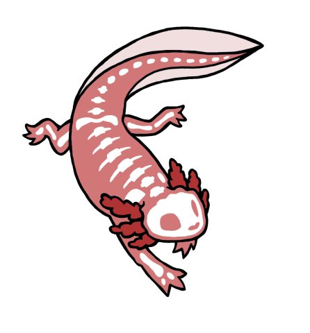 Axolotl Sticker