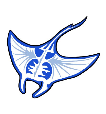 Manta Ray Sticker