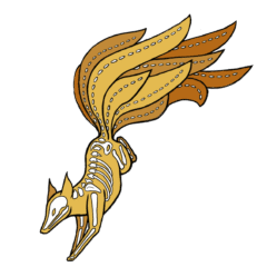 Nine-Tailed Fox Sticker