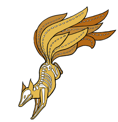 Nine-Tailed Fox Sticker