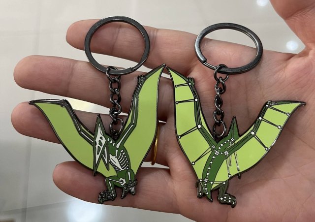 Pteranodon Keychain