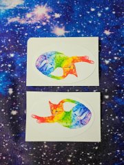 Rainbow Cat Sticker