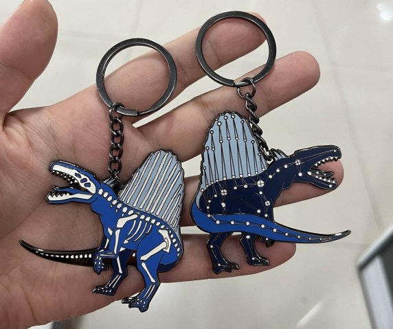 Spinosaurus Keychain